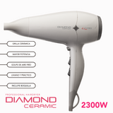 Secador De Cabello Gama Diamond Ceramic Blanco