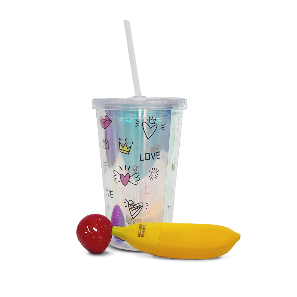 Set De Navidad Beauty Plus Vaso, Crema de Manos y Bálsamo Labial 2025