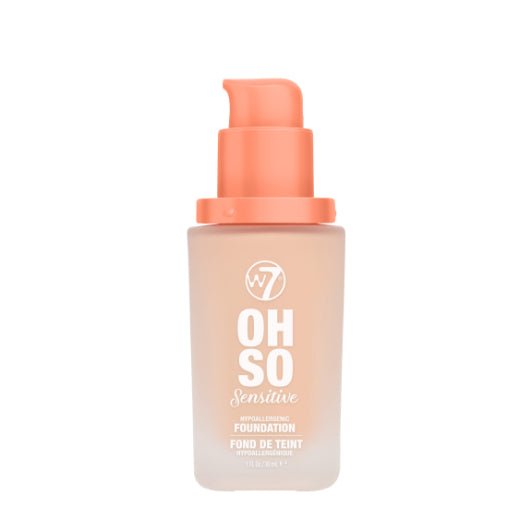 Base W7 Cosmetics Oh So Sensitive Sand Beige - Base de Maquillaje