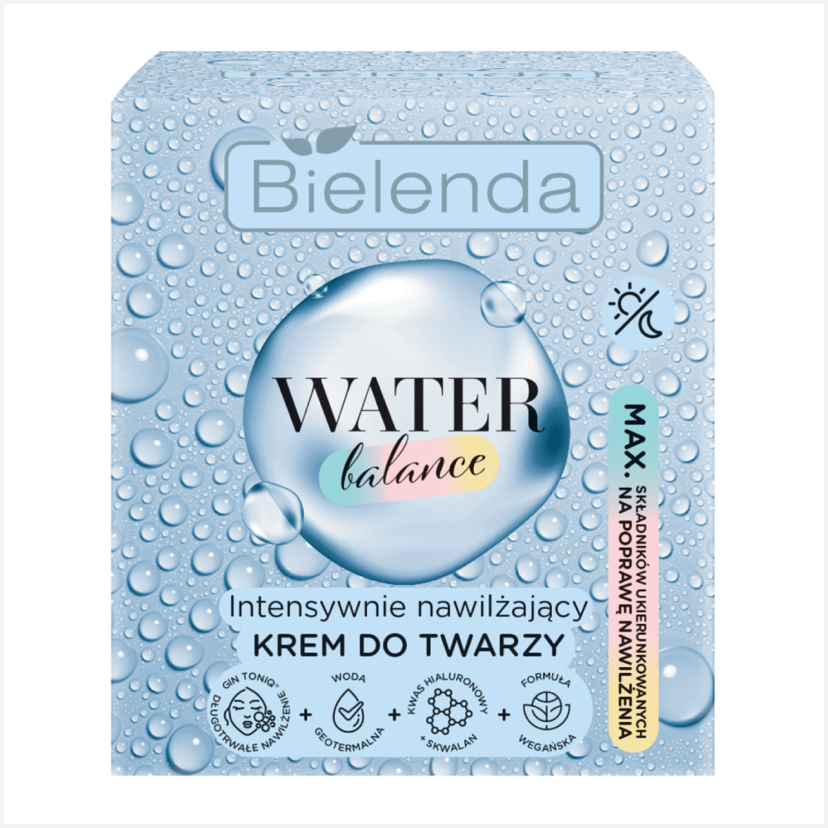 Crema Facial Bielenda Water Balance Moisturizing 50ml - Crema
