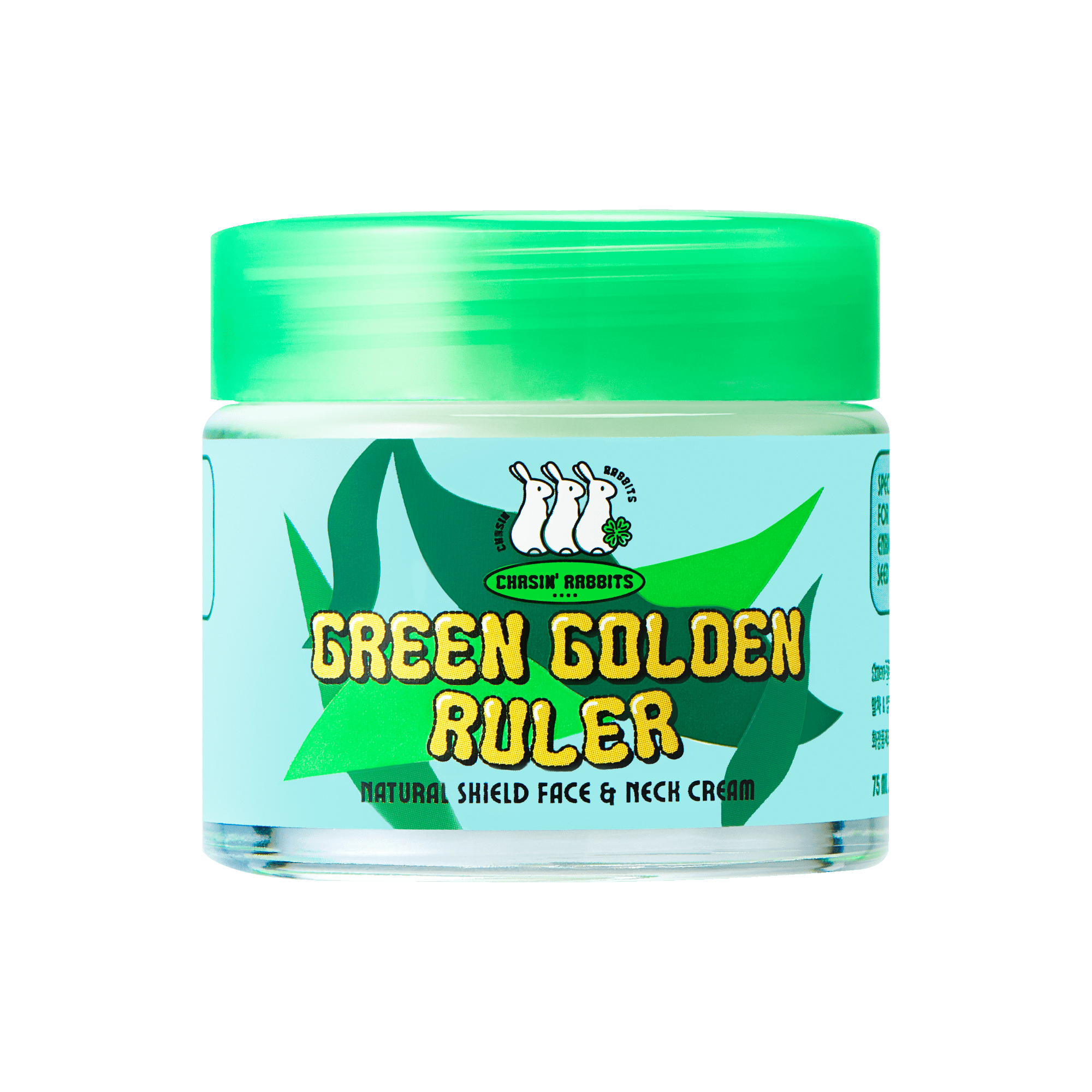 Crema Facial Chasin' Rabbits Green Golden Ruler 75ml - Crema