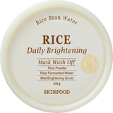 Mascarilla Facial Skinfood Rice Daily Brightening V2 210gr - Mascarilla