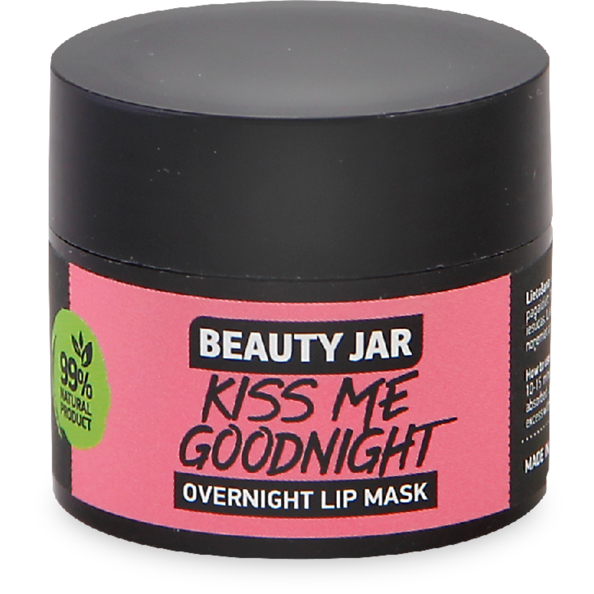 Mascarilla Para Labios Beauty Jar Kiss Me Goodnight 15ml