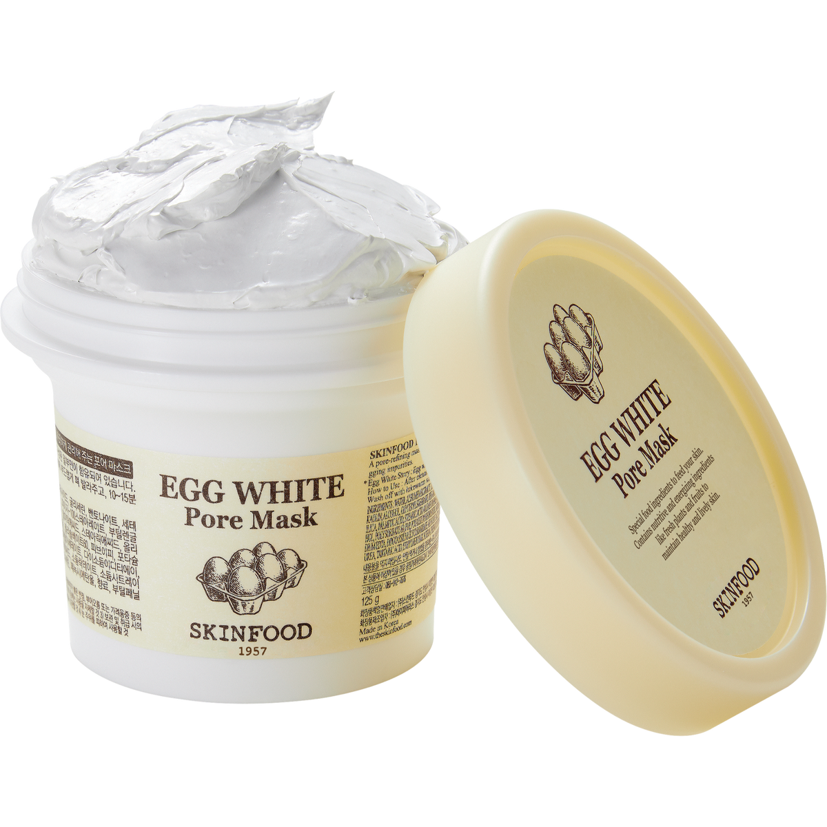 Mascarilla Facial Skinfood Egg White Pore V2 125gr