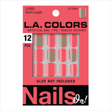 Uñas Postizas L.A. Colors Nails On! Cortas Getaway
