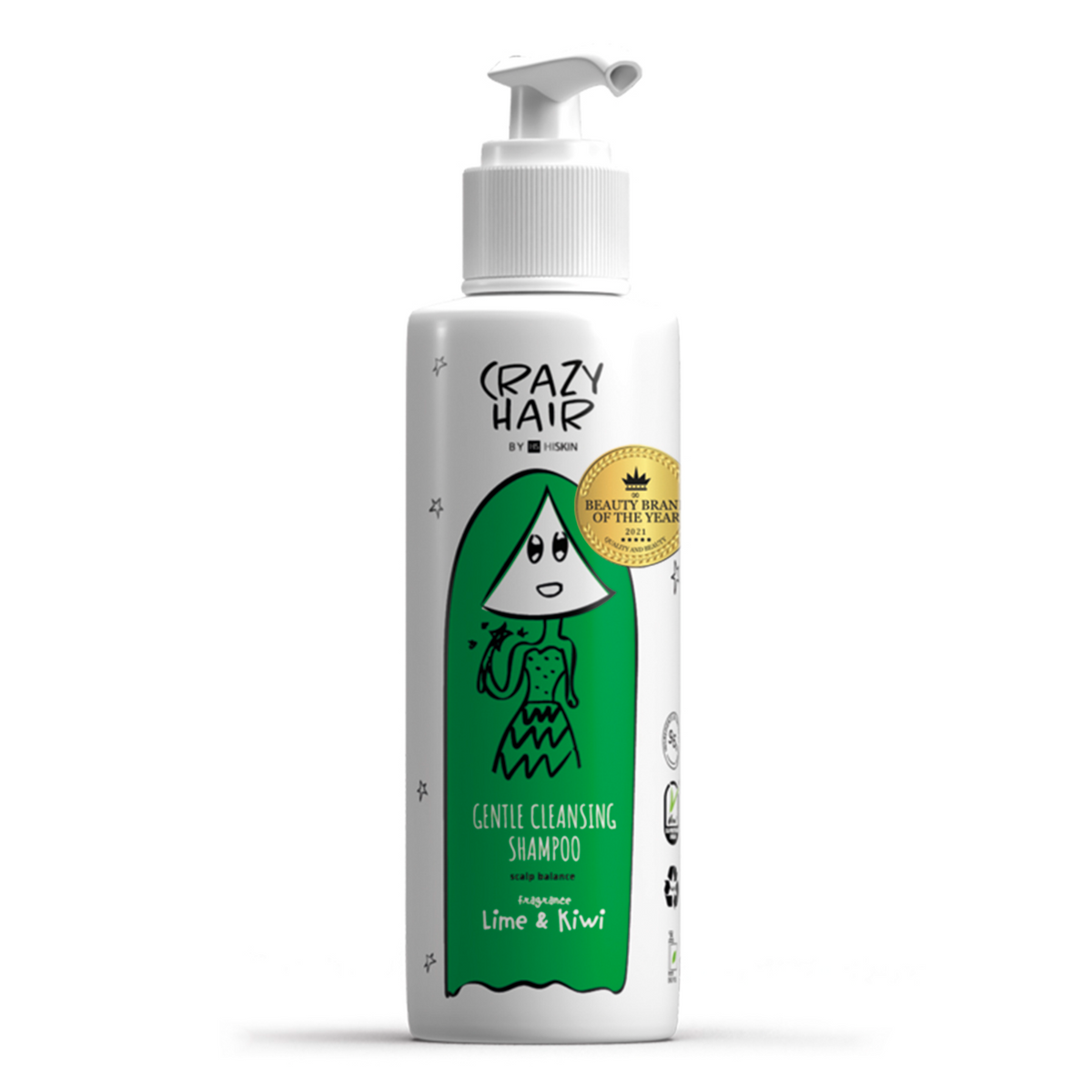 Shampoo Crazy Hair Scalp Balance Limón Kiwi 300ml