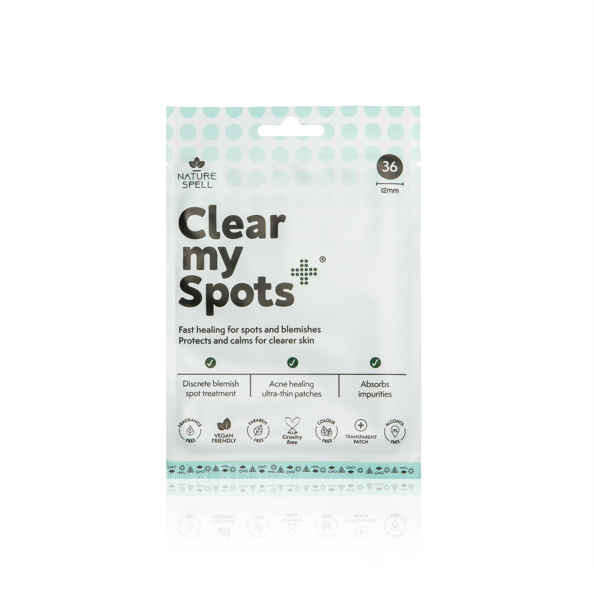 Parches Faciales Nature Spell Clear My Spot 36 Unidades