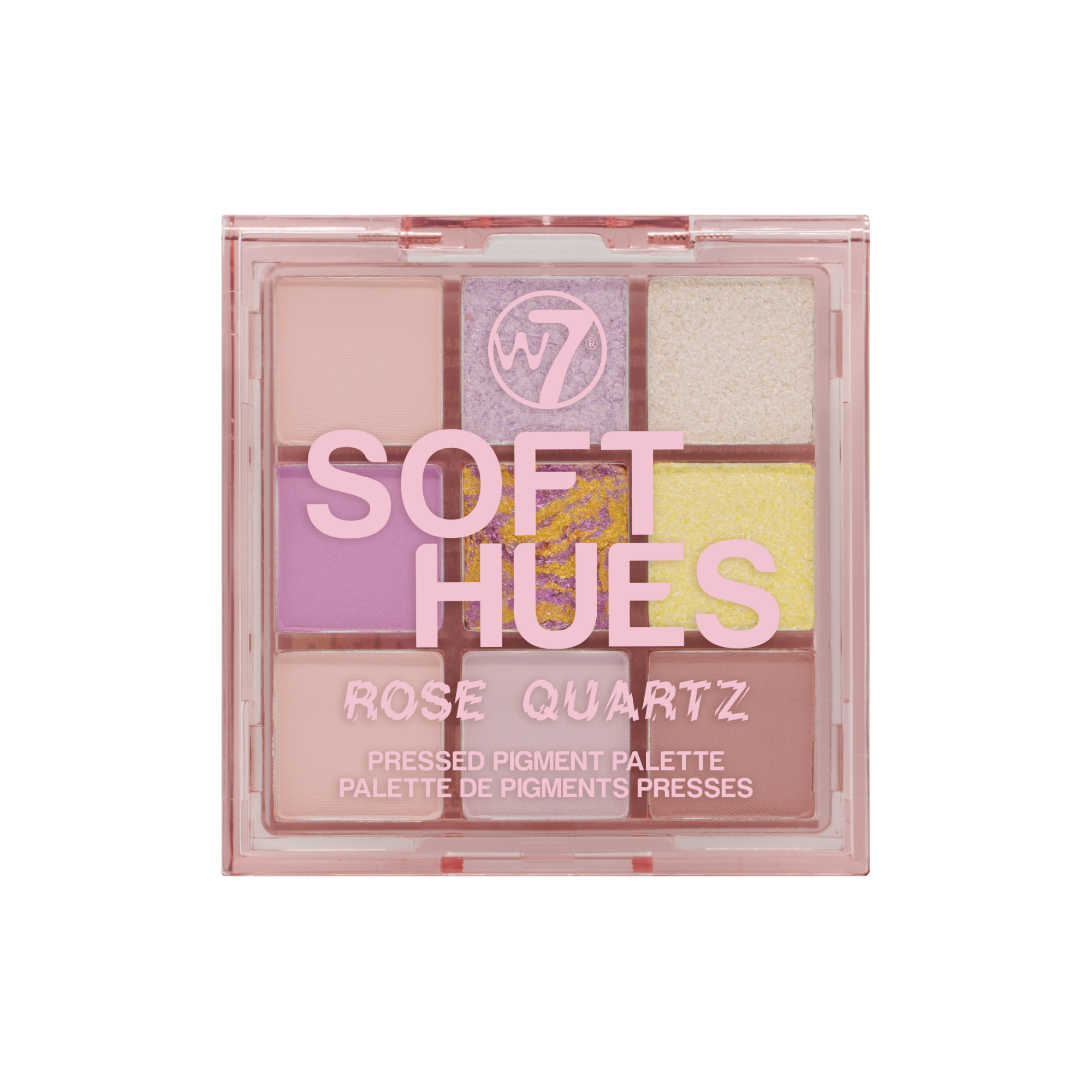 Paleta De Sombras W7 Cosmetics Soft Hues Rose Quartz