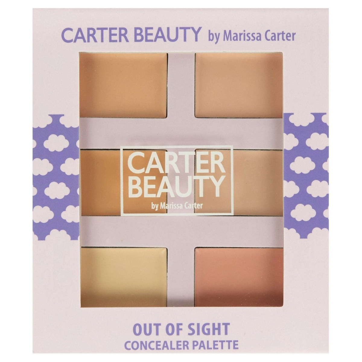 Paleta De Correctores Carter Beauty Out Of Sight Light Tones - Corrector