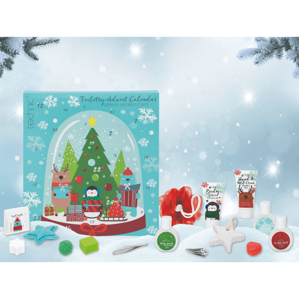 Set De Navidad Technic Calendario Adviento Novelty 2023 - Set