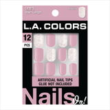 Uñas Postizas L.A. Colors Nails On! Cortas Passion - Uñas Postizas
