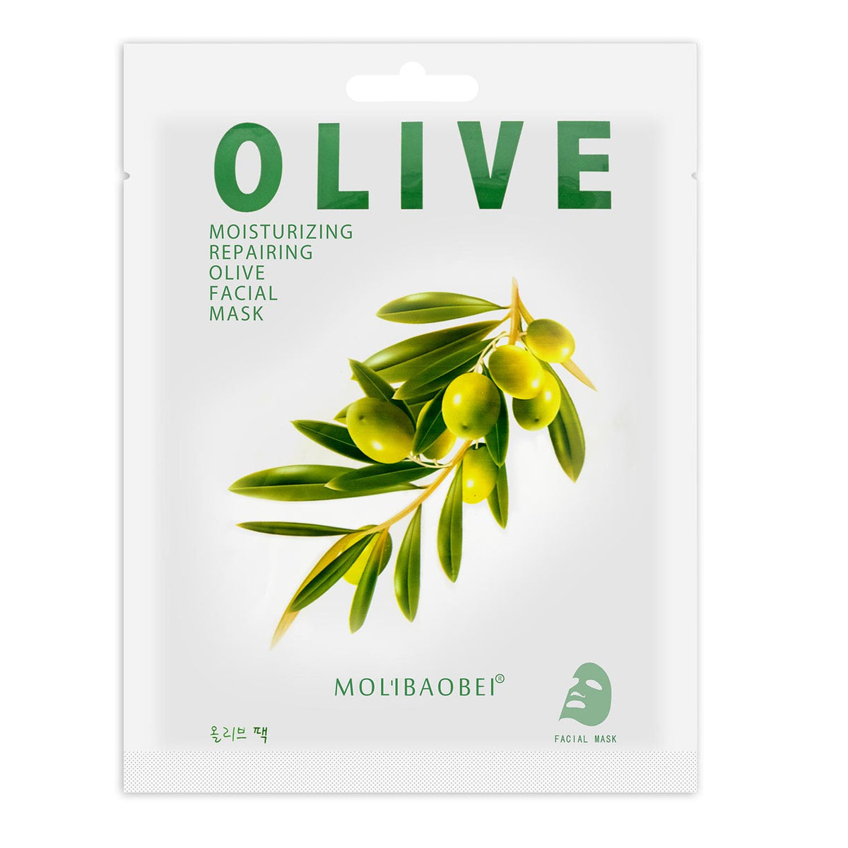 Mascarilla De Papel Molibaobei Olive