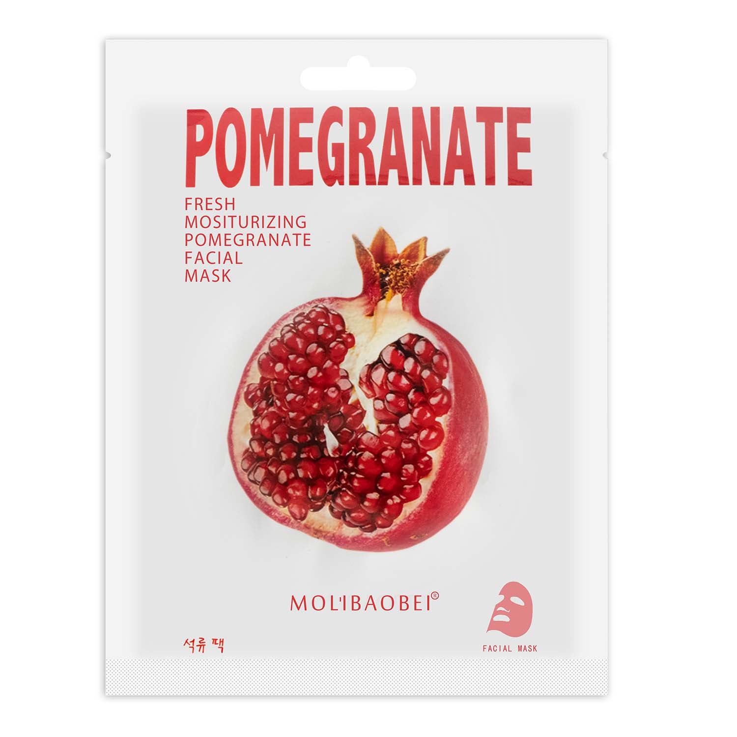 Mascarilla De Papel Molibaobei Pomegranate