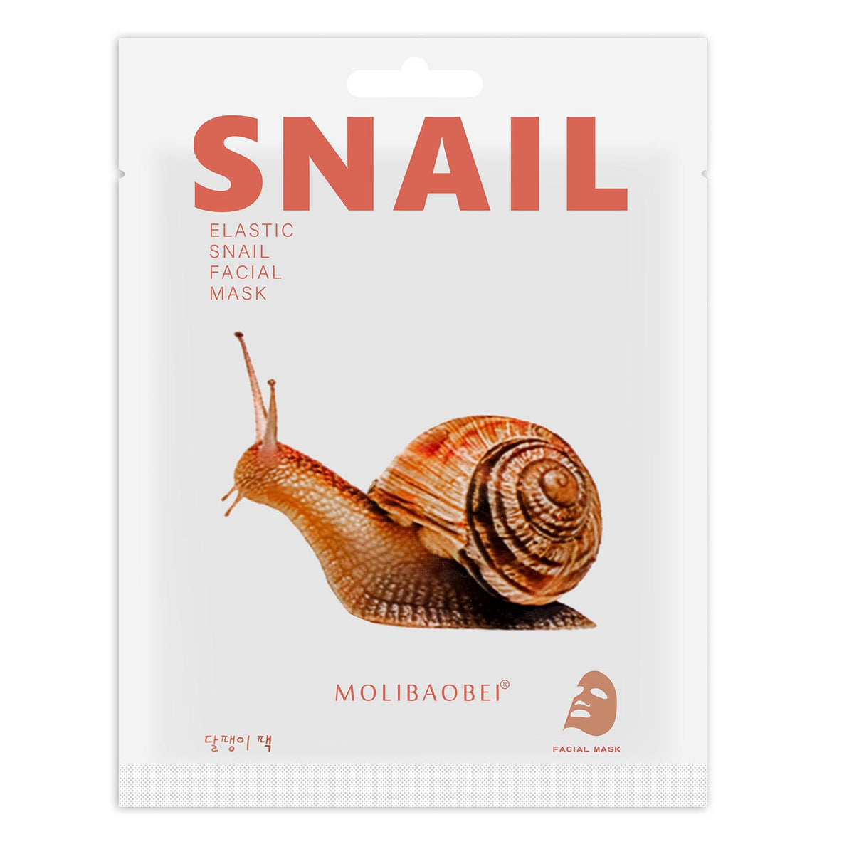 Mascarilla De Papel Molibaobei Snail